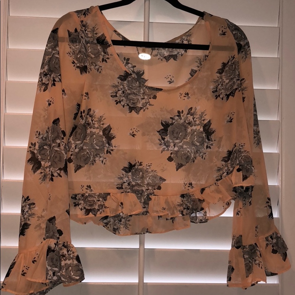 Long sleeve blouse